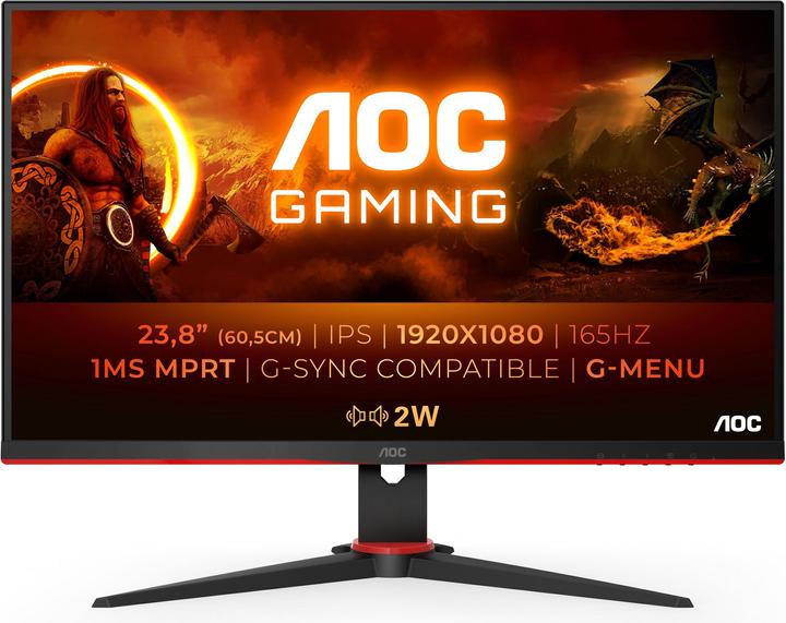 Produktbild AOC 24G2SPU/BK (1920 x 1080 Pixel, 23.80")