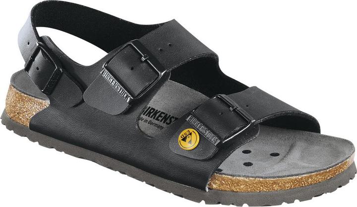 Produktbild Birkenstock Milano ESD Birko-Flor Schwarz (46)
