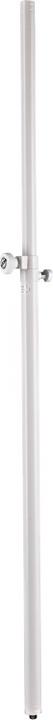 Immagine prodotto K&M 24623 Tubo distanziatore 2,4 m bianco (1 pz., Installazione a parete, Regolabile in altezza)