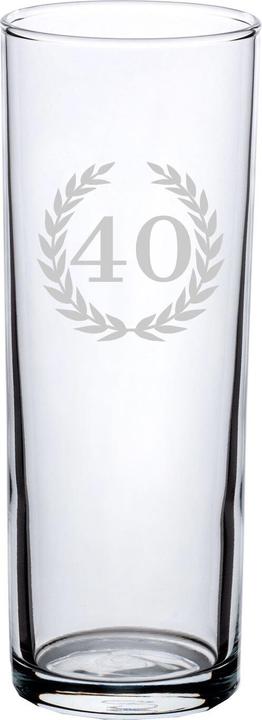 Immagine prodotto Luxentu Kölschglas / Kölner Stange mit Gravur 40. Jubiläum (0.20 l, 1 x)