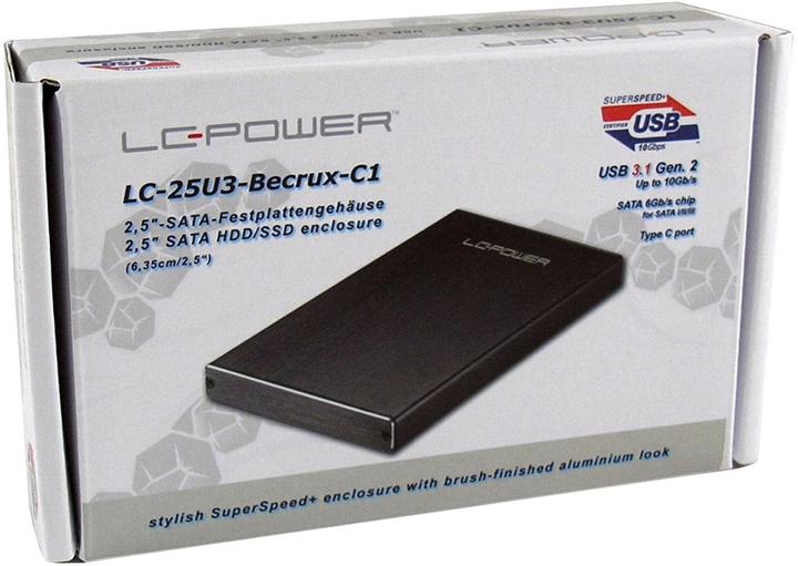 Actual product image LC-Power ext. 2.5" Housing LC-25U3-Becrux-C1 (2.5")