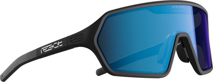 Produktbild React rev sky/black Sonnenbrille schmal (Schwarz, Schwarz)