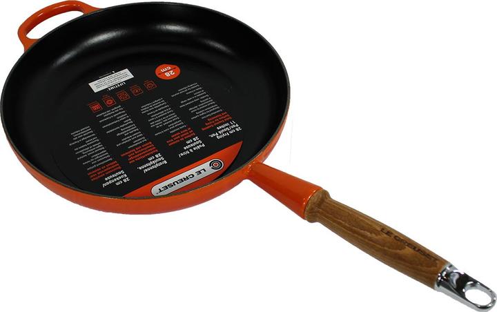 Image du produit Le Creuset Poêle à frire en fonte SIGNATURE Ø 28cm (28 cm, Poêle à frire, Fonte)