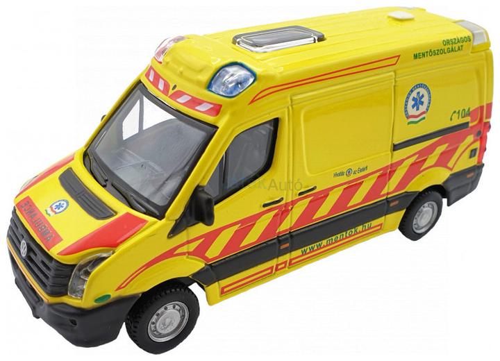 Actual product image Bburago Volkswagen Crafter Ambulance 1:50