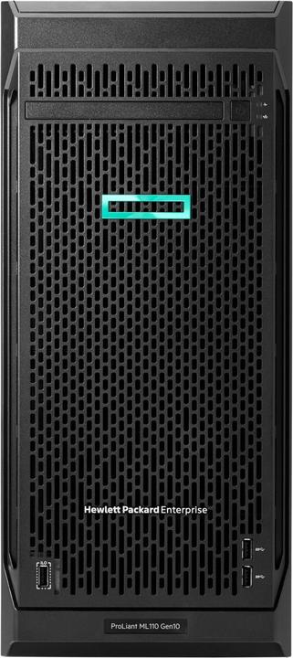Actual product image HPE ProLiant ML110 Gen10 server Tower (4.5U) Intel Xeon Bronze DDR4-SDRAM (Intel Xeon Bronze 3206R, 16 GB, Tower Server)