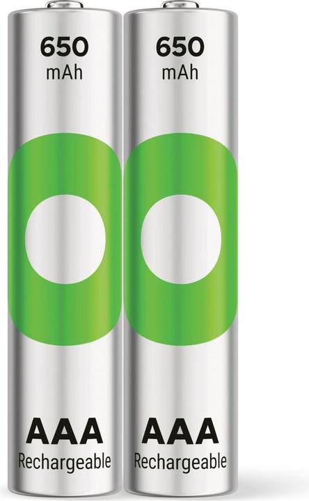 Produktbild GP Batteries Recharable batteries others (2 Stk., AAA, 650 mAh)