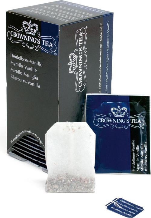 Image du produit Crowning's Tea Myrtille/vanille (100 g)