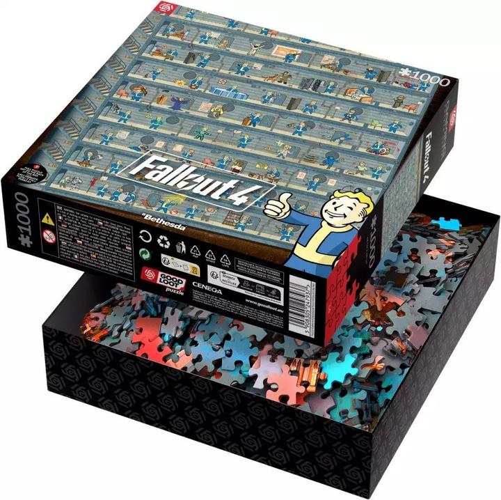 Immagine prodotto Good Loot Puzzle Gaming Puzzle: Fallout 4 Perk Poster 1000 elementów (1000 pezzi)