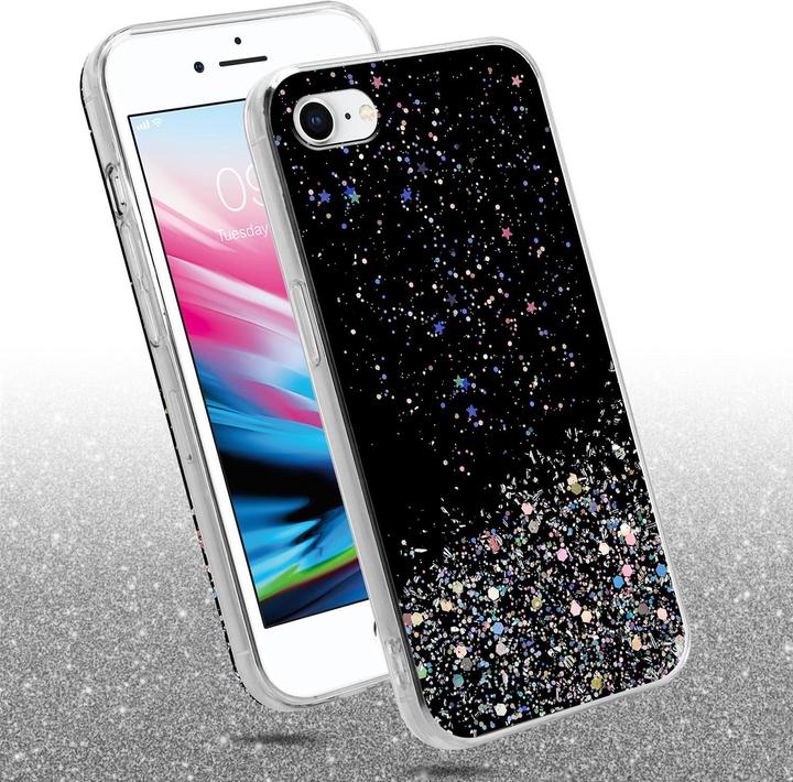 Immagine prodotto Cadorabo Copertura in TPU scintillante (Apple iPhone 7, Apple iPhone SE (seconda generazione))
