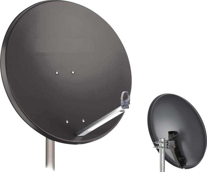 Produktbild Opticum SAT-Offsetantenne X80 Stahl, anthrazit, Ý 80cm