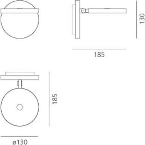 Actual product image Artemide Demetra Faretto Ohne Schalter (385 lm)