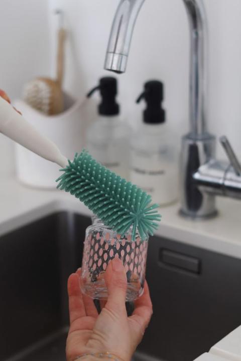 Image du produit Beaba Flaschenbürste Silikon salbei