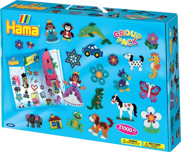 Hama Perlen Strijkkralenset in case, 21.000pcs.