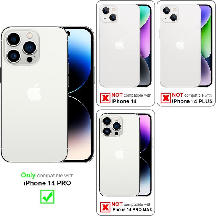 Immagine prodotto Cadorabo Custodia per Apple iPhone 14 PRO in TPU Fluid stile LM162 (Apple iPhone 14 Pro)