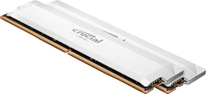Crucial Pro DDR5-6000 Kit 32GB 2x16GB UDIMM white Overclocking (2 x 16GB, 6000 MHz, DDR5-RAM, U-DIMM)