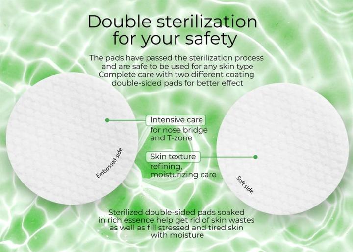 Image du produit JKosmec Pads exfoliants tonifiants Tea Tree et BHA (Gommage, 700 ml)