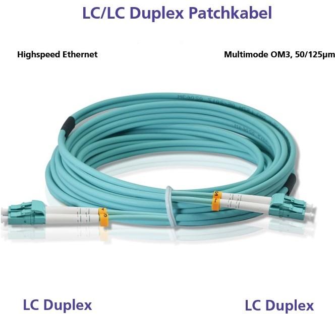 Actual product image Helos Herweck LWL patch cable (20 m)