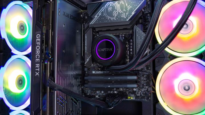 Immagine prodotto Captiva PC Highend Gaming I83-581 (i9-14900KF/RTX4070 Super 12GB GDDR6X/SSD 2TB/32GB/WLAN/w/o OS) (i9-14900KF, 32.77 GB, 2000 GB, GeForce RTX 4070 Super)
