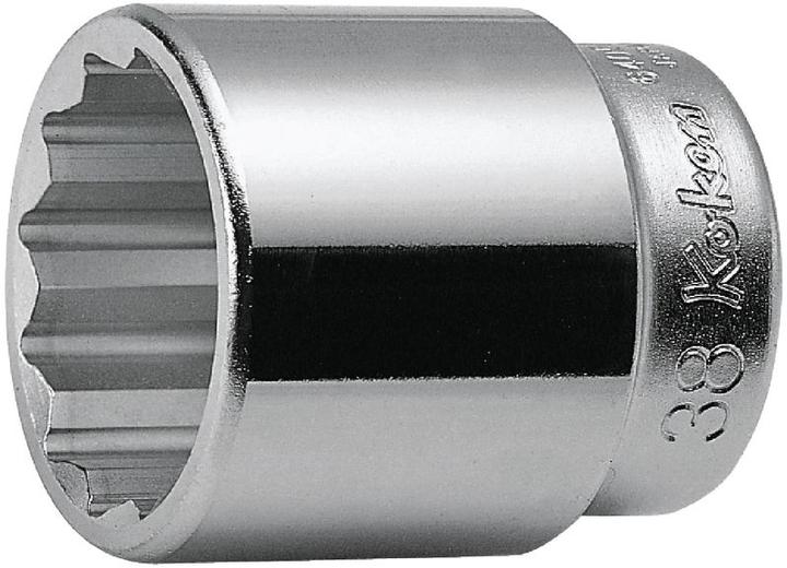Actual product image Koken Bi-hexagon socket (46 mm)