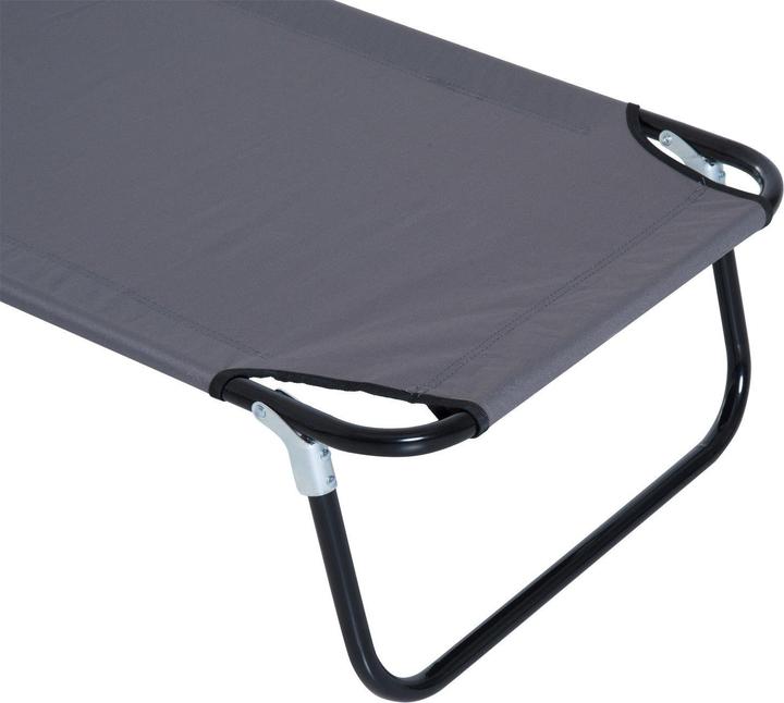 Produktbild Outsunny Gartenliege mit Gesichtsöffnung (190 cm)