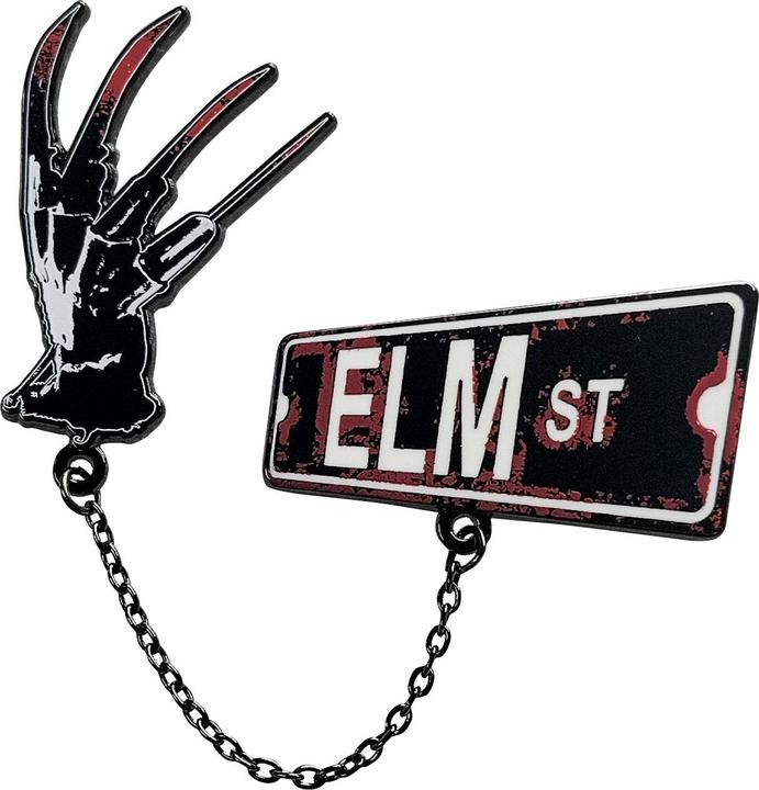 Actual product image Fanattik Nightmare on Elm Street pin badge set of 2