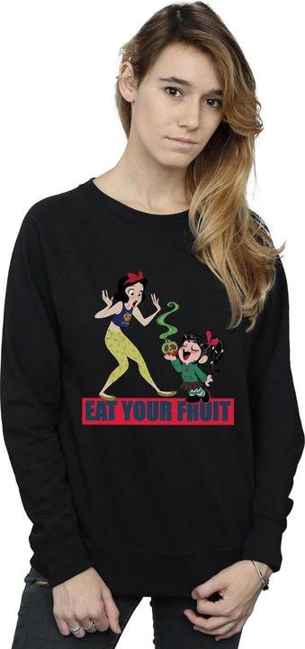 Immagine prodotto Disney Wreck It Ralph Eat Your Fruit Felpa Donna (L)