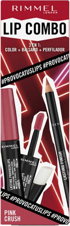 Rimmel London Rimmel Provocalips Lip Combo Pink Crush (Pink Crush)