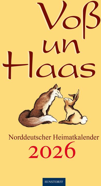 Produktbild Voss un Haas 2026 (Deutsch)