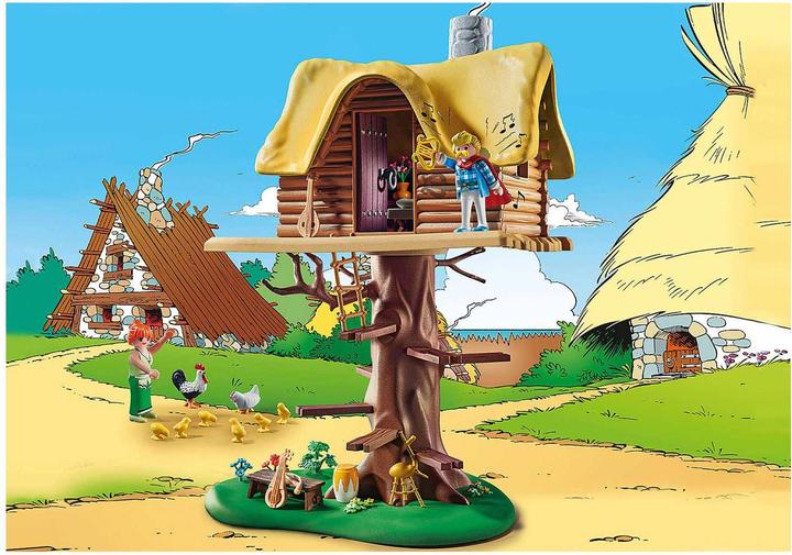 Actual product image Playmobil Asterix: Troubadix with tree house (71016, Playmobil Asterix)