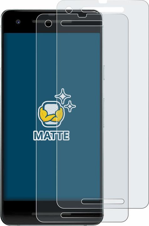 Actual product image BROTECT Anti-glare screen protector matt (2 Piece, Google Pixel 2)