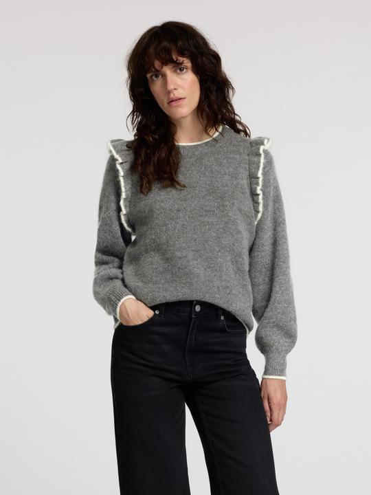 Produktbild Selected Femme Gerüschter Pullover (XXL)