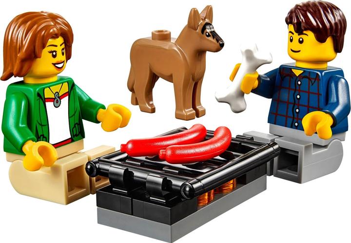Produktbild LEGO City Van & Wohnwagen (60117, LEGO City)