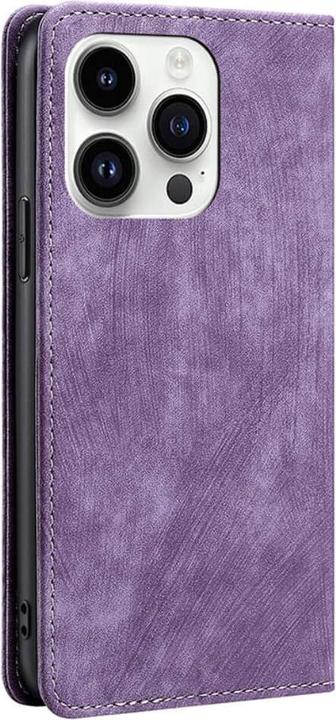 Produktbild Cover-Discount iPhone 15 Pro Max - Hülle mit RFID Blocker violett (Apple iPhone 15 Pro Max)