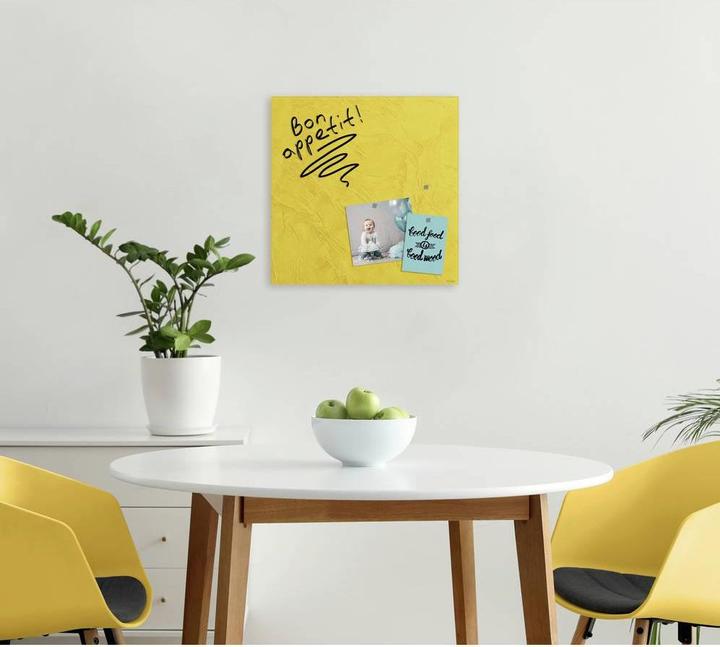 Produktbild Sigel Glas-Magnetboard Artverum mit Design (Magnettafel, 48 x 48 cm)