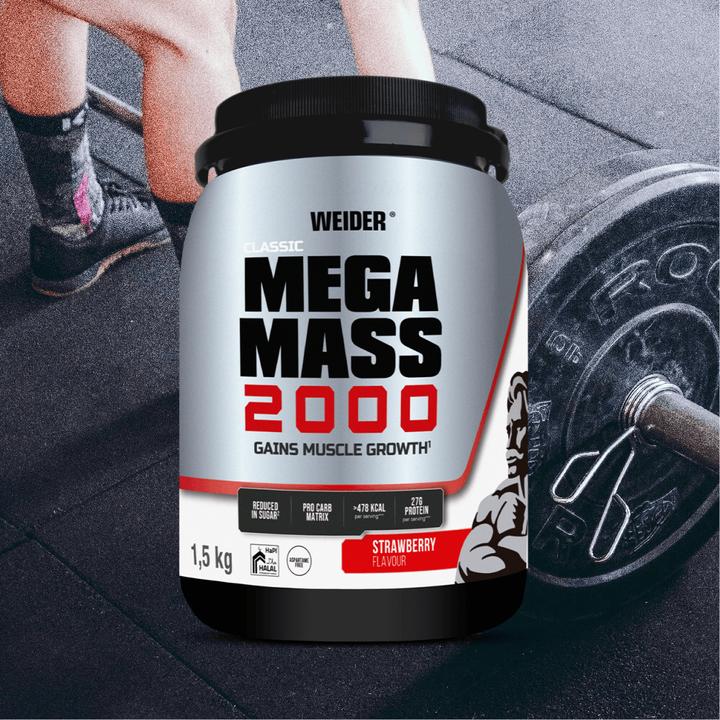 Actual product image Weider Mega Mass 2000 (1 pcs., 1697 g)