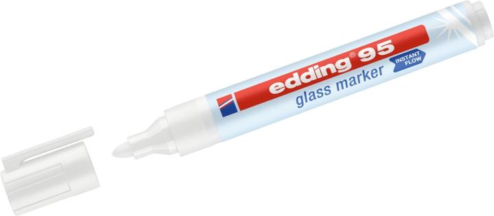 Image du produit Edding Marqueur pour verre (Blanc, 3 mm, 1 x)