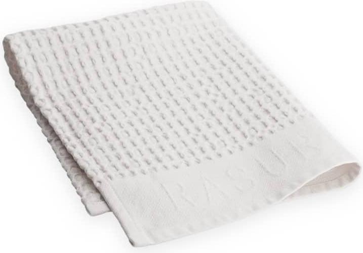 Produktbild Mühle Rasiertuch - 2 Stück Rasierhandtücher in weiss - 60 x 45 cm Grösse - Waffel-Pique (Rasiertuch)