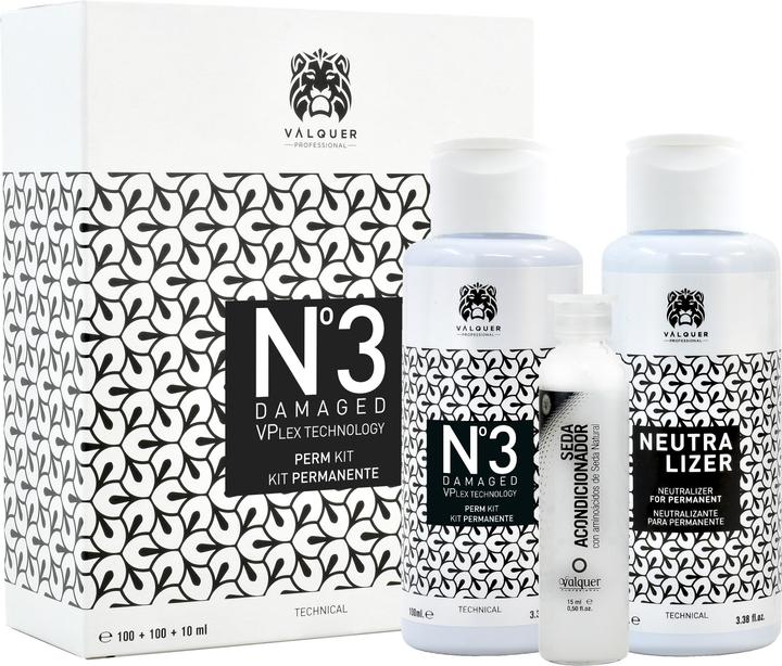 Valquer Válquer Permanent Kit Nr. 3 Staaten 210ml Nr. 3 Jahre