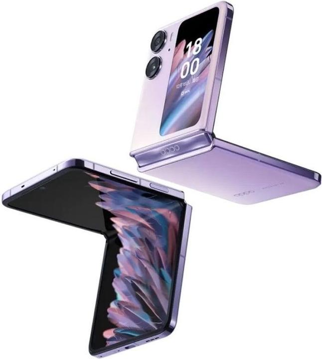 Actual product image OPPO Find N2 Flip (256 GB, Moonlit Purple, 6.80", Dual SIM, 50 Mpx, 5G)