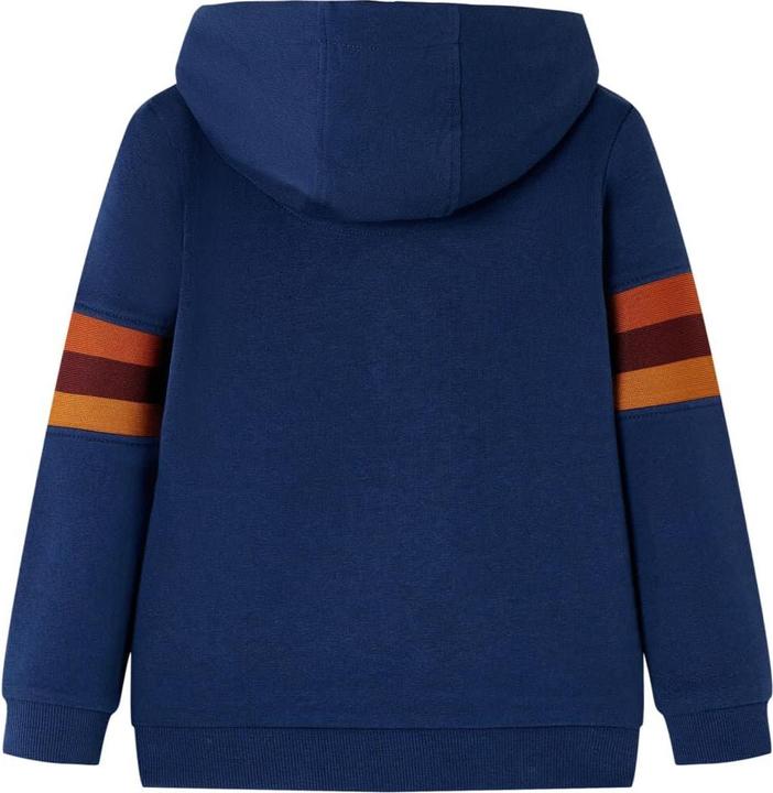 Produktbild VidaXL Kinder-Kapuzenpullover Marineblau 128,Material: 92 (128)