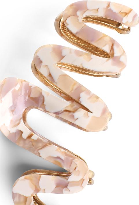 Immagine prodotto Trisa Fermaglio per capelli curvo con ornamento in acrilico Beige-nudo (1 pz.)