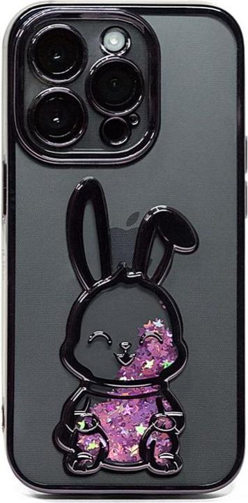 Actual product image iLike iPhone 14 Pro Silicone Case Print Desire Rabbit (Apple iPhone 14 Pro)