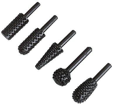 Produktbild wolfcraft Holzraspel für Bohrmaschinen, zylindrisch, Rundschaft, Ø 12 mm