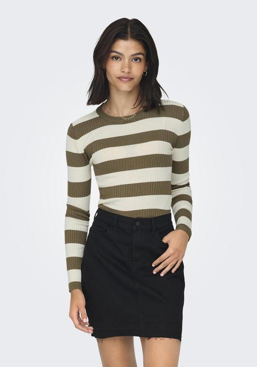 Immagine prodotto JdY Maglia a coste con scollo rotondo Maglia a coste (XL)
