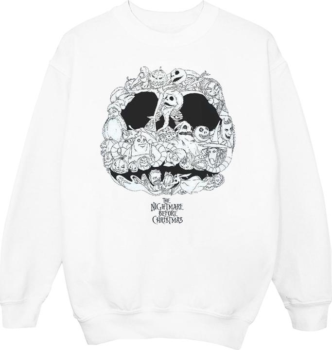 Disney Nightmare Before Christmas Jack Skellington JackOLanterns Sweatshirt (L)