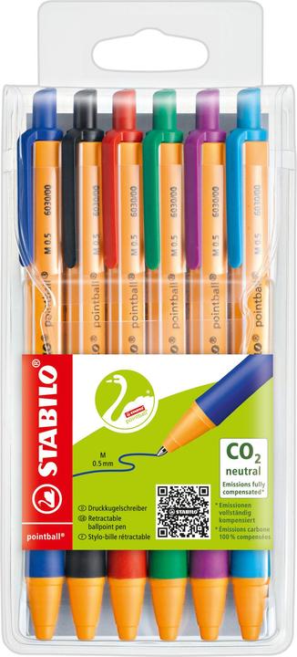 Produktbild STABILO Pointball (Assortiert, 6 x)