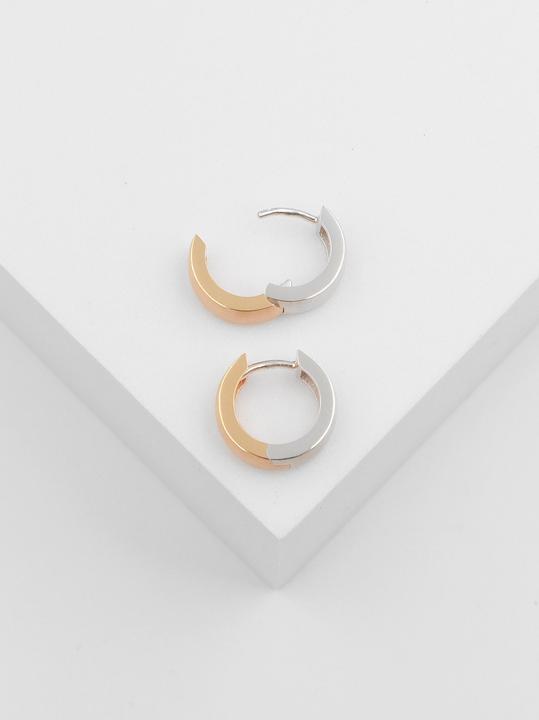Image du produit Muau Créoles (Blanc-, Or rose)
