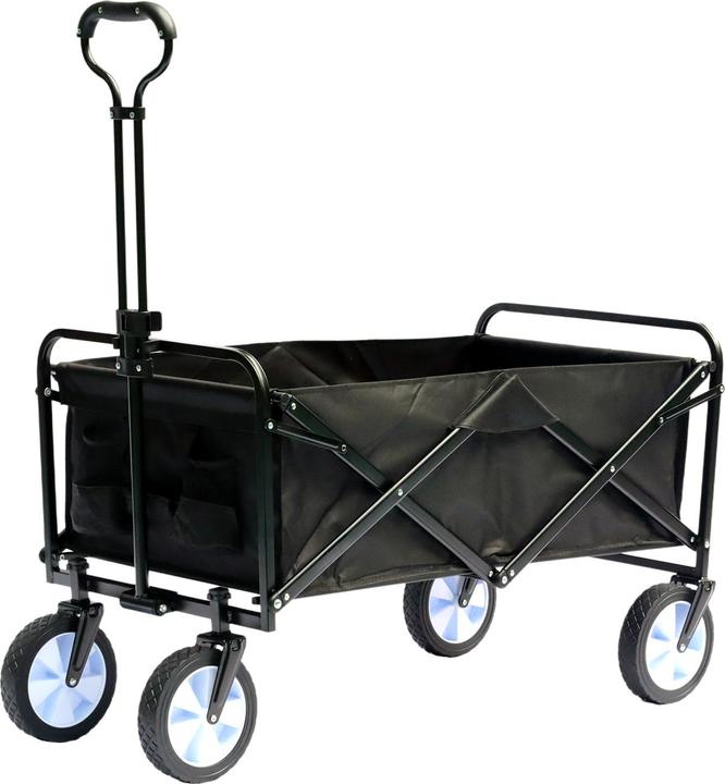 Actual product image Mojawo Premium Faltbarer Bollerwagen Transportwagen Handwagen Gartenwagen