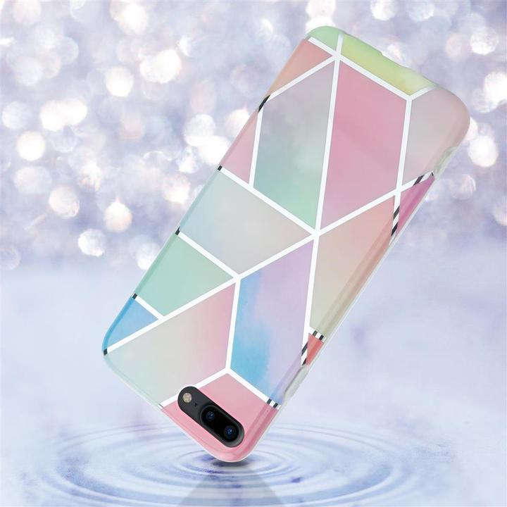 Actual product image Cadorabo IMD TPU Colorful Marble Cover (Apple iPhone 7 Plus, Apple iPhone 7s Plus)