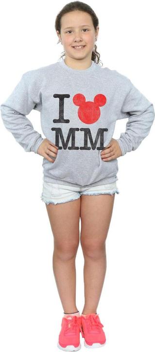 Immagine prodotto Disney Mickey Mouse I Love Mickey Felpa Ragazze (152, 158)